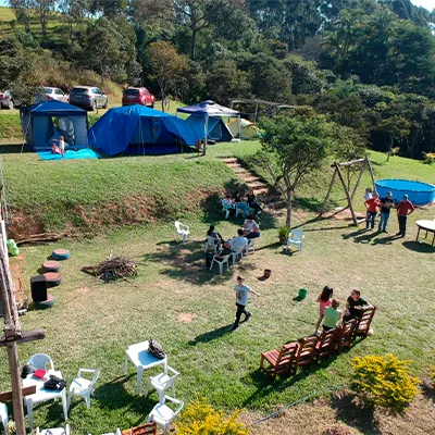Festa julina no camping